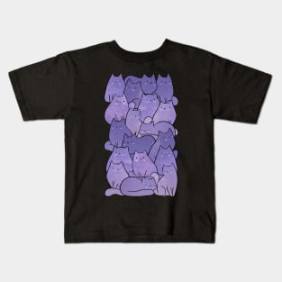 Cute space cats illustration Kids T-Shirt